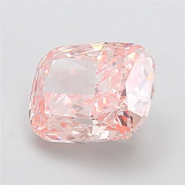 5.13ct Cushion modified Lab Grown Diamond (Colour Fancy Vivid Pink, Clarity VS2, IGI Certified)