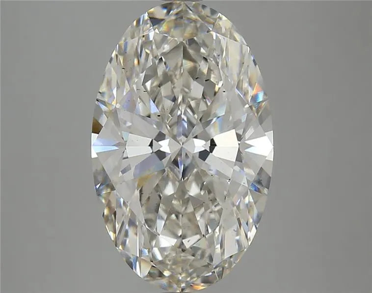5.13ct Oval Lab Grown Diamond (Colour H, Clarity VS2, IGI Certified)