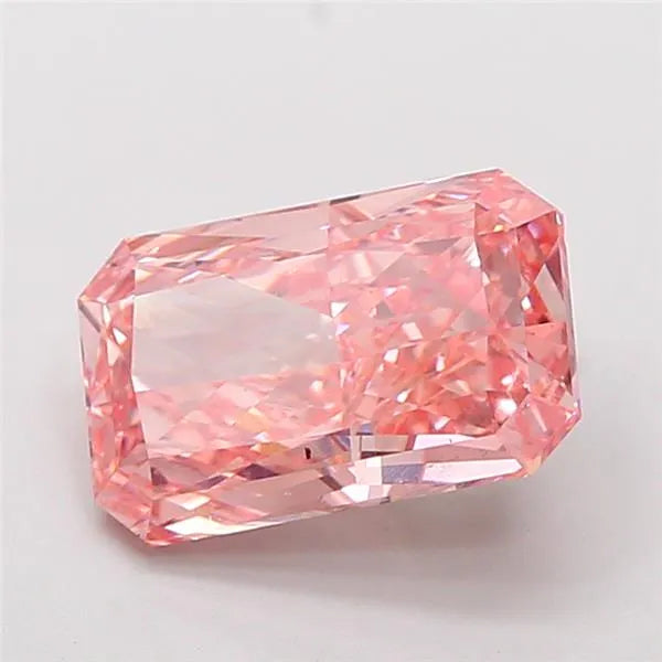 5.14ct Radiant Lab Grown Diamond (Colour Fancy Vivid Pink, Clarity VS1, IGI Certified)