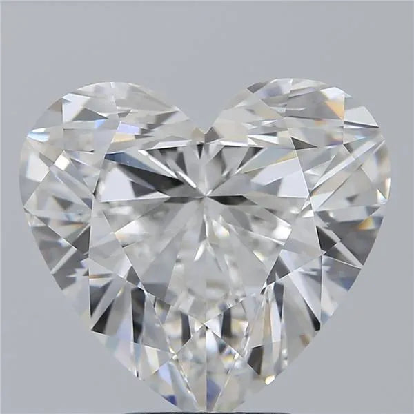 5.15ct Heart Lab Grown Diamond (Colour E, Clarity VVS2, IGI Certified)
