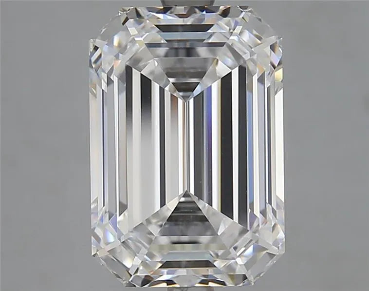 5.17ct Emerald Lab Grown Diamond (Colour D, Clarity VVS1, Cut EX, GCAL Certified)