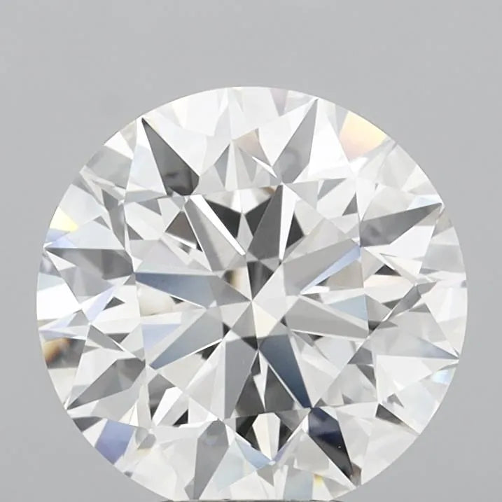 5.18ct Round Lab Grown Diamond (Colour F, Clarity VVS2, Cut EX, IGI Certified)