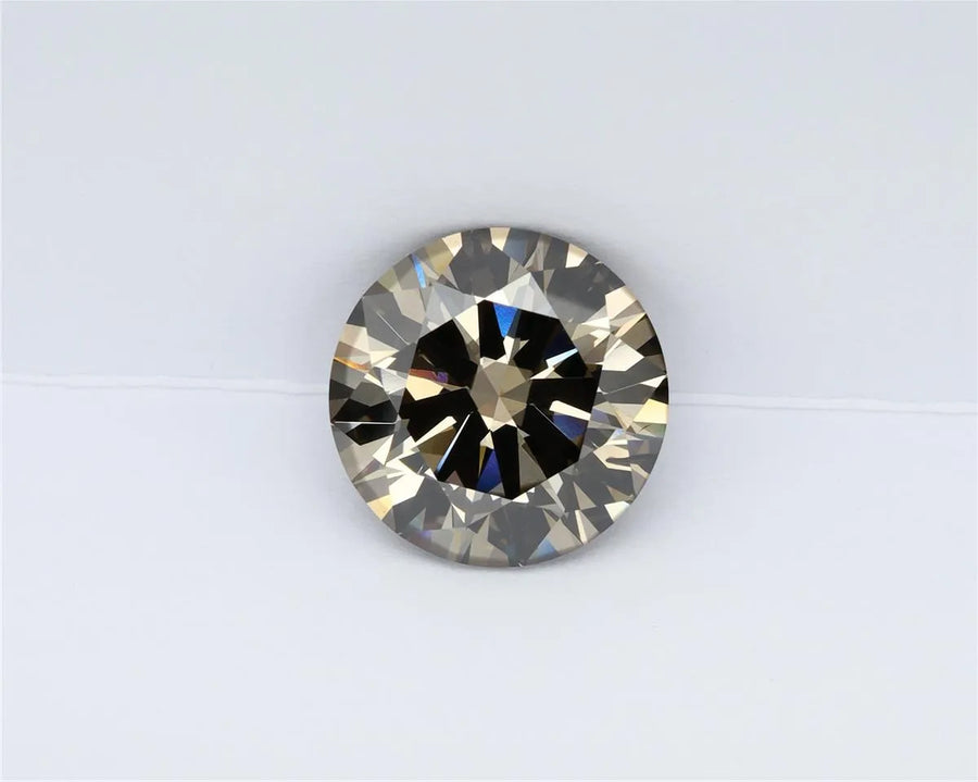 5.21ct Round Lab Grown Diamond (Colour Fancy Gray, Clarity SI1, Cut ID, IGI Certified)