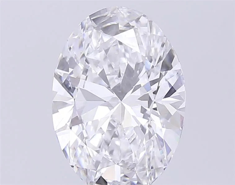 5.22ct Oval Lab Grown Diamond (Colour D, Clarity VVS2, IGI Certified)