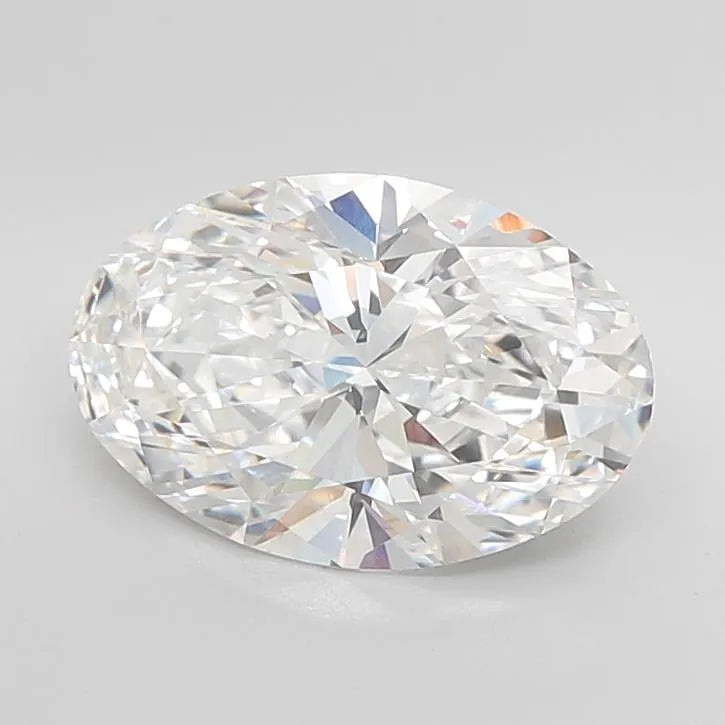 5.22ct Oval Lab Grown Diamond (Colour E, Clarity VS1, IGI Certified)