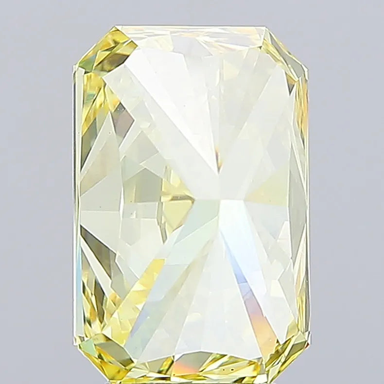 5.22ct Radiant Lab Grown Diamond (Colour Fancy Intense Yellow, Clarity VVS2, IGI Certified)