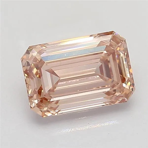 5.23ct Emerald Lab Grown Diamond (Colour Fancy Brown, Clarity VS1, Uncertified)