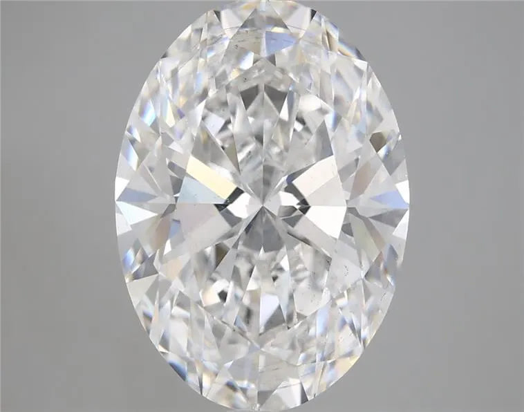 5.23ct Oval Lab Grown Diamond (Colour E, Clarity VS2, IGI Certified)