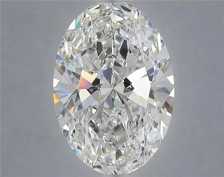 5.23ct Oval Lab Grown Diamond (Colour E, Clarity VVS2, IGI Certified)
