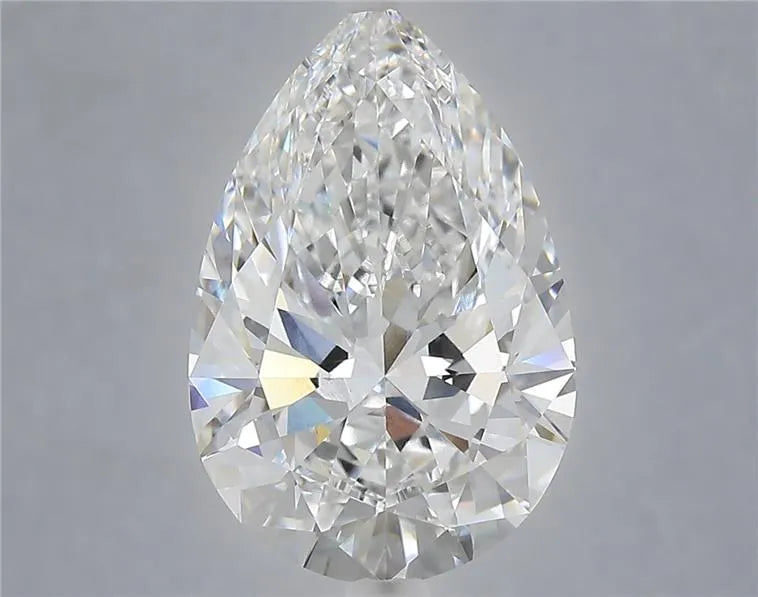 5.25ct Pear Lab Grown Diamond (Colour E, Clarity VVS2, IGI Certified)