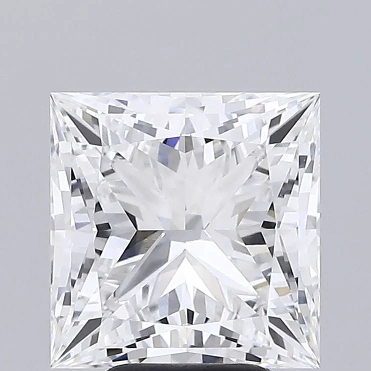 5.25ct Princess Lab Grown Diamond (Colour E, Clarity VVS2, IGI Certified)