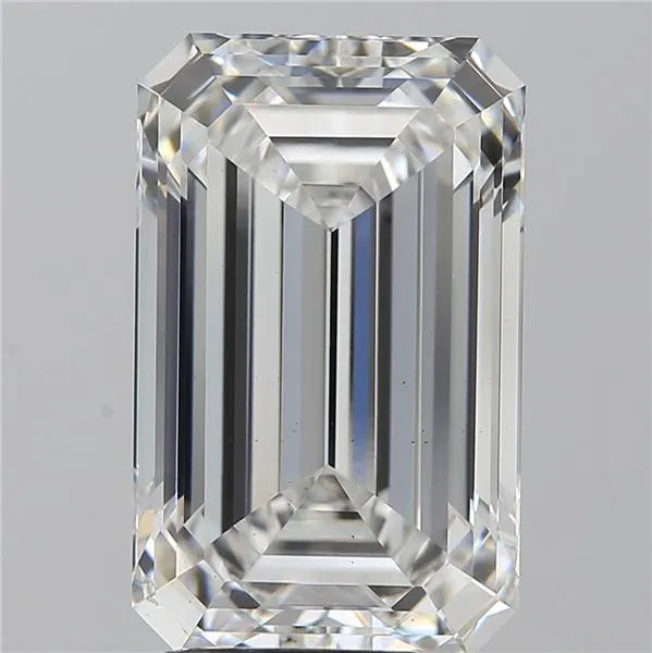5.27ct Emerald Lab Grown Diamond (Colour E, Clarity VS2, IGI Certified)