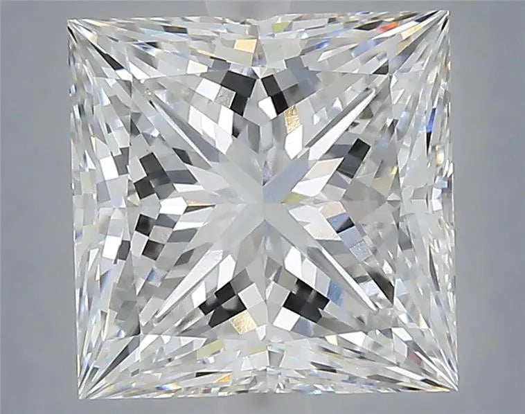 5.28ct Princess Lab Grown Diamond (Colour E, Clarity VVS2, IGI Certified)