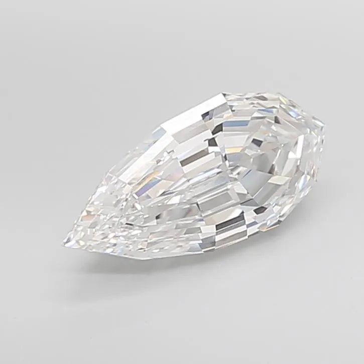 5.30ct Pear Lab Grown Diamond (Colour D, Clarity VVS2, IGI Certified)
