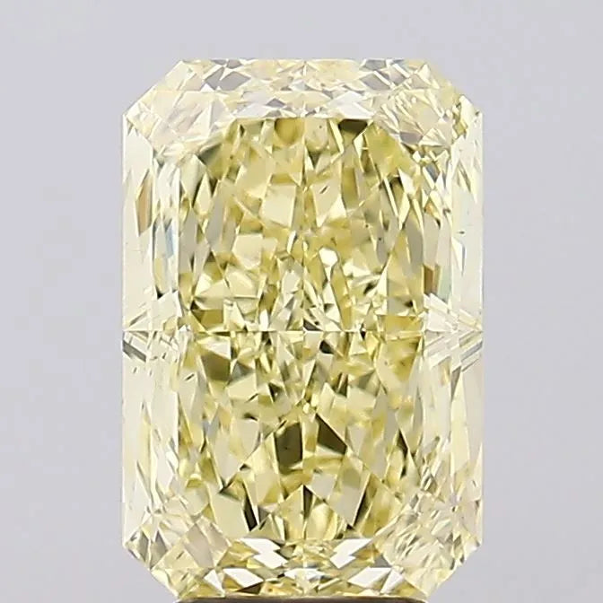 5.31ct Radiant Lab Grown Diamond (Colour Fancy Yellow, Clarity VS2, IGI Certified)
