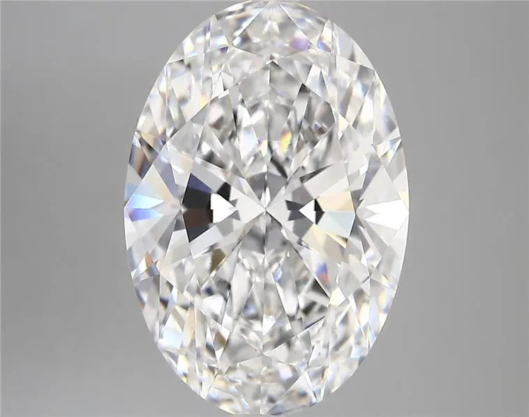 5.32ct Oval Lab Grown Diamond (Colour E, Clarity VVS2, IGI Certified)
