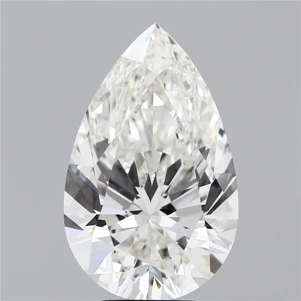 5.35ct Pear Lab Grown Diamond (Colour G, Clarity VVS2, IGI Certified)