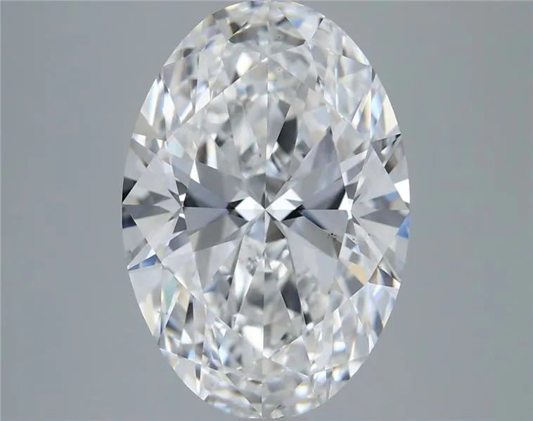 5.37ct Oval Lab Grown Diamond (Colour E, Clarity VS2, IGI Certified)