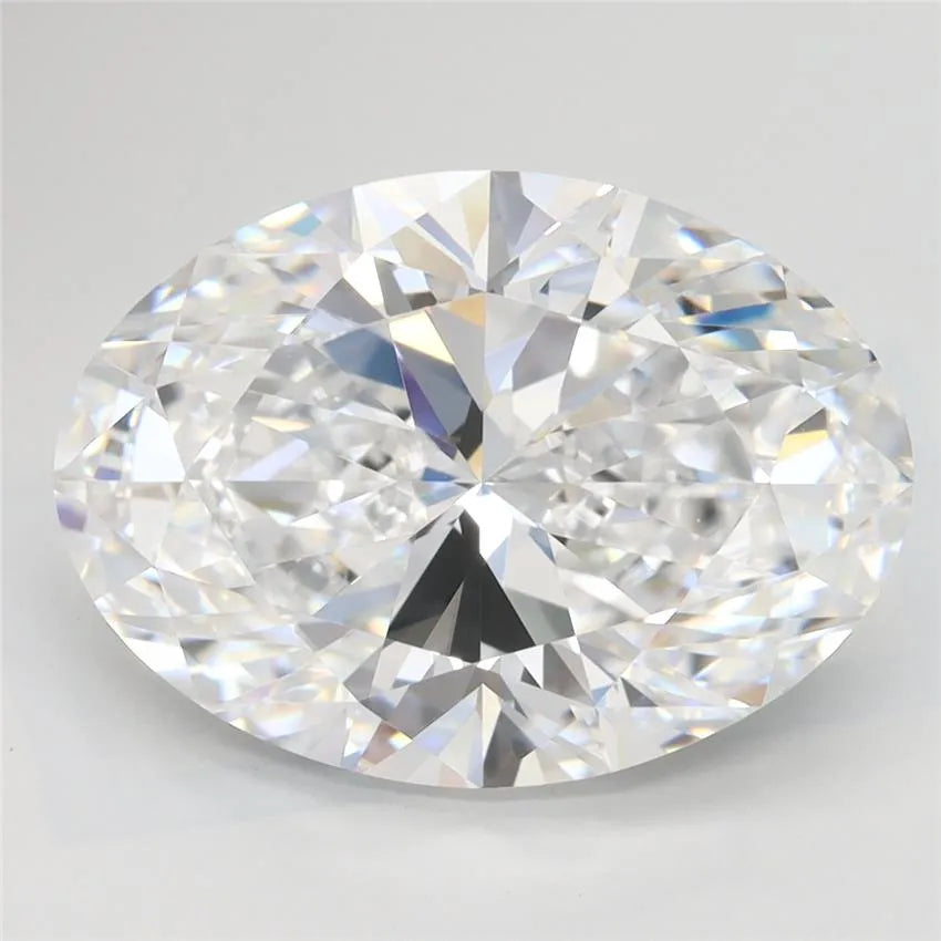 5.38ct Oval Lab Grown Diamond (Colour F, Clarity VVS1, IGI Certified)