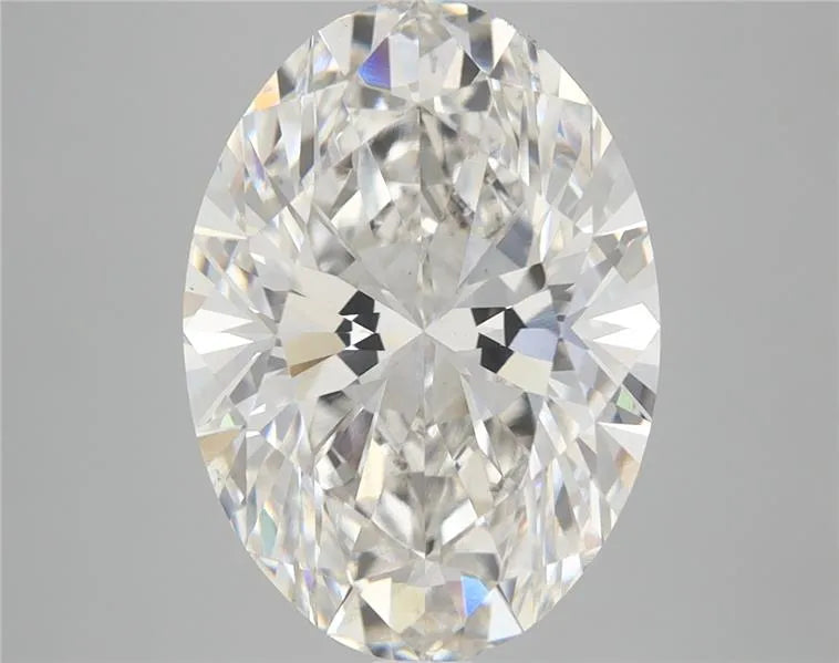 5.38ct Oval Lab Grown Diamond (Colour H, Clarity VS2, IGI Certified)