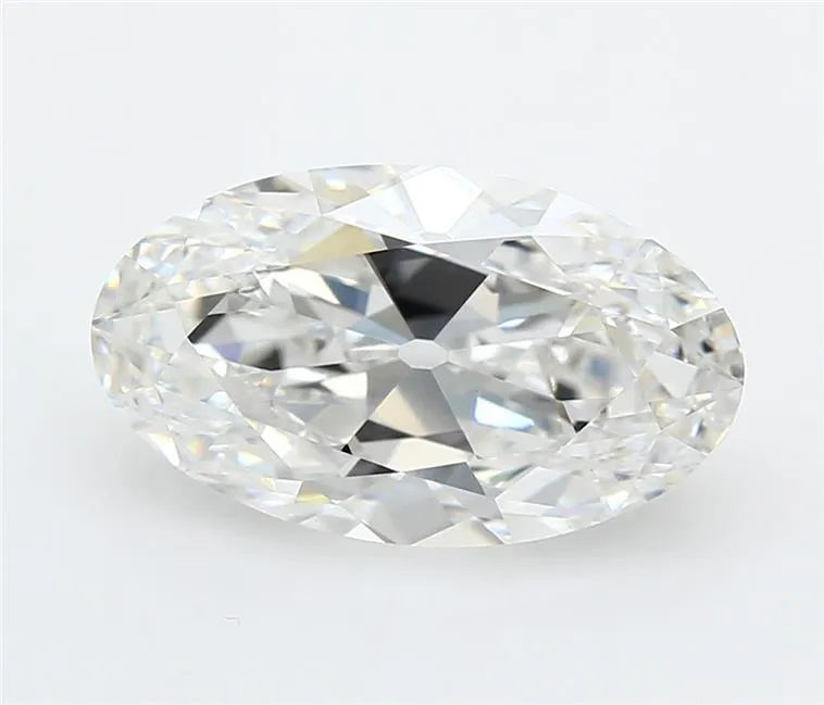 5.40ct Oval Lab Grown Diamond (Colour E, Clarity VVS2, IGI Certified)
