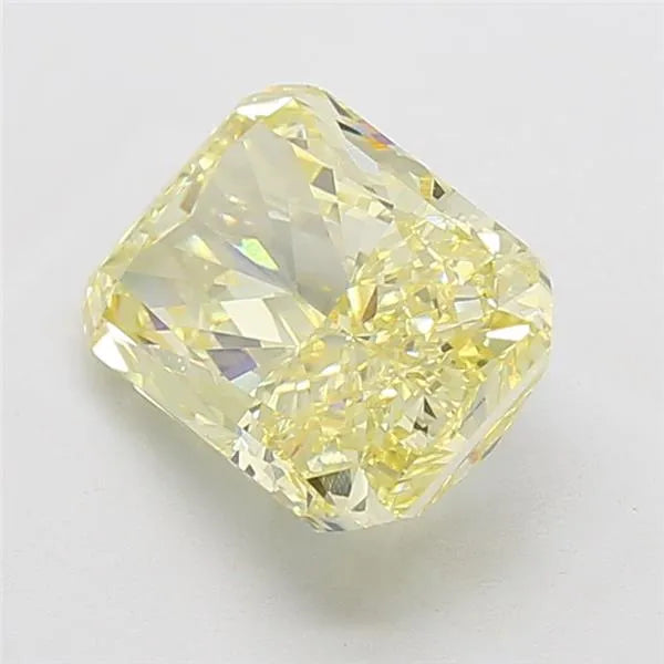 5.41ct Cushion modified Lab Grown Diamond (Colour Fancy Yellow, Clarity VVS2, IGI Certified)