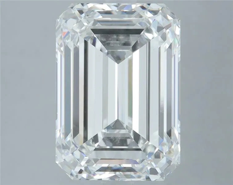 5.42ct Emerald Lab Grown Diamond (Colour F, Clarity VVS2, IGI Certified)
