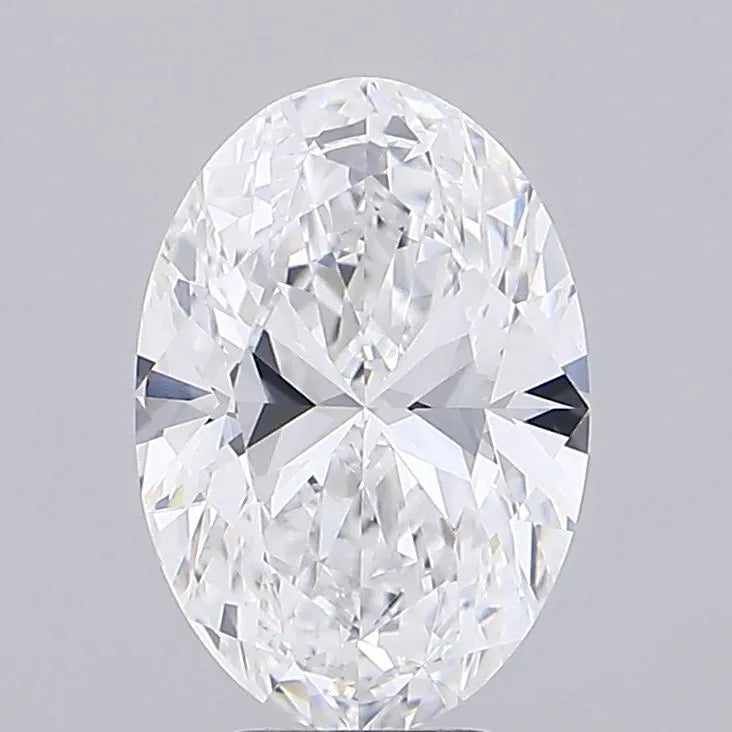 5.44ct Oval Lab Grown Diamond (Colour D, Clarity VVS1, IGI Certified)