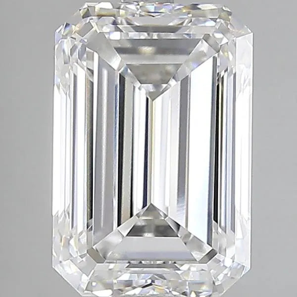 5.47ct Emerald Lab Grown Diamond (Colour D, Clarity VVS2, IGI Certified)