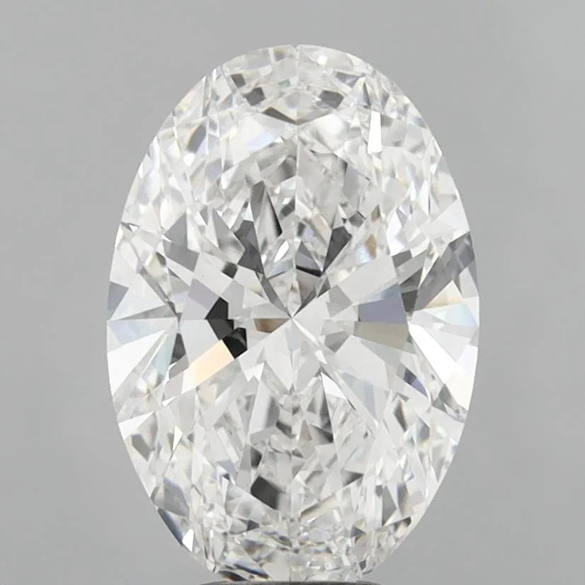 5.50ct Oval Lab Grown Diamond (Colour D, Clarity VS1, IGI Certified)