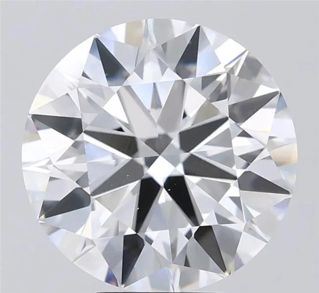 5.50ct Round Lab Grown Diamond (Colour F, Clarity VVS2, Cut EX, IGI Certified)