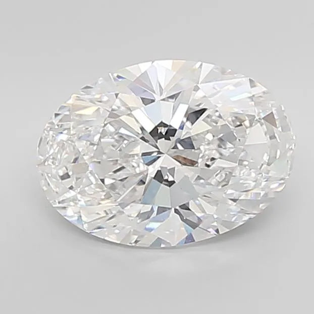 5.51ct Oval Lab Grown Diamond (Colour D, Clarity VS1, IGI Certified)