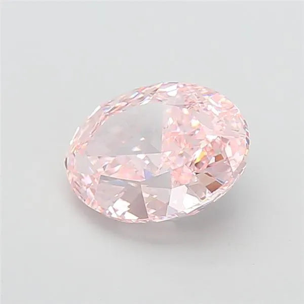 5.51ct Oval Lab Grown Diamond (Colour Fancy Intense Pink, Clarity VVS2, IGI Certified)