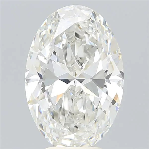 5.51ct Oval Lab Grown Diamond (Colour G, Clarity VVS2, IGI Certified)