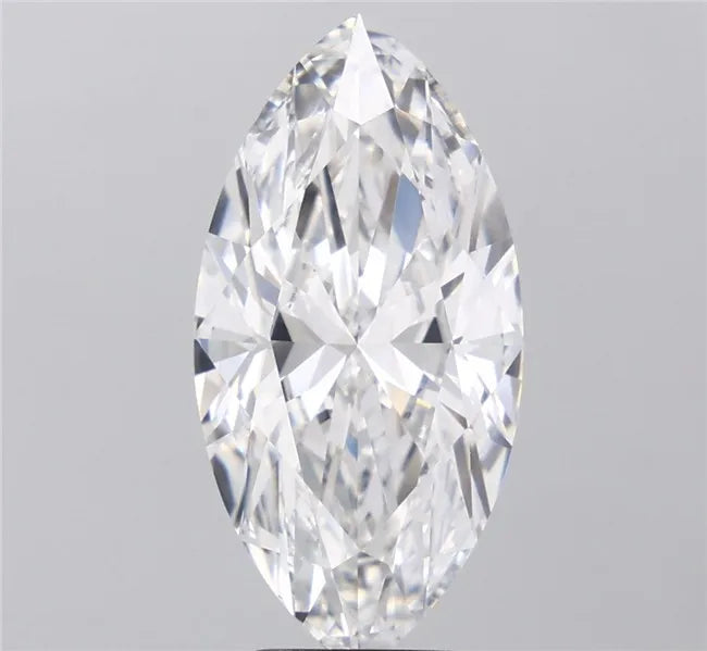 5.52ct Marquise Lab Grown Diamond (Colour F, Clarity VVS2, IGI Certified)