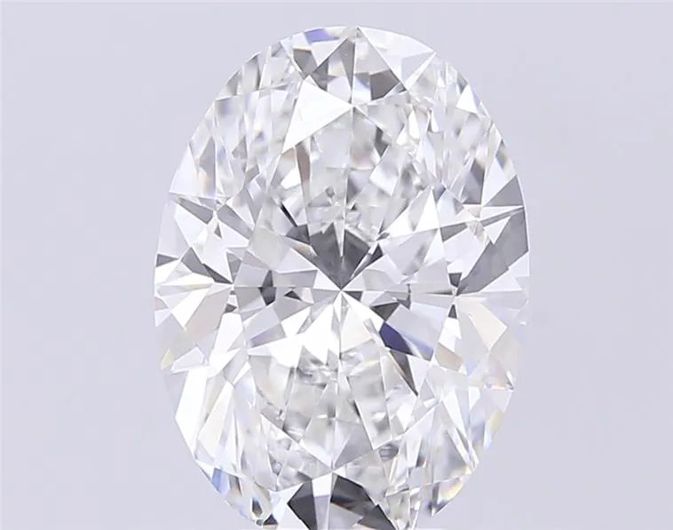 5.52ct Oval Lab Grown Diamond (Colour F, Clarity VVS2, IGI Certified)