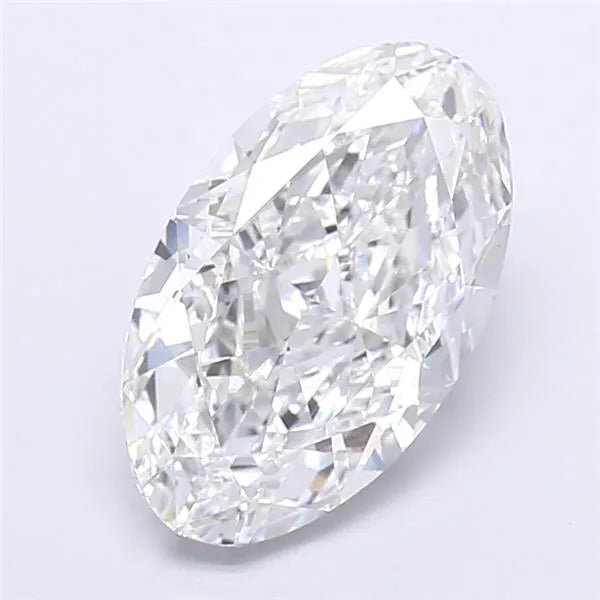 5.53ct Oval Lab Grown Diamond (Colour D, Clarity VVS1, IGI Certified)