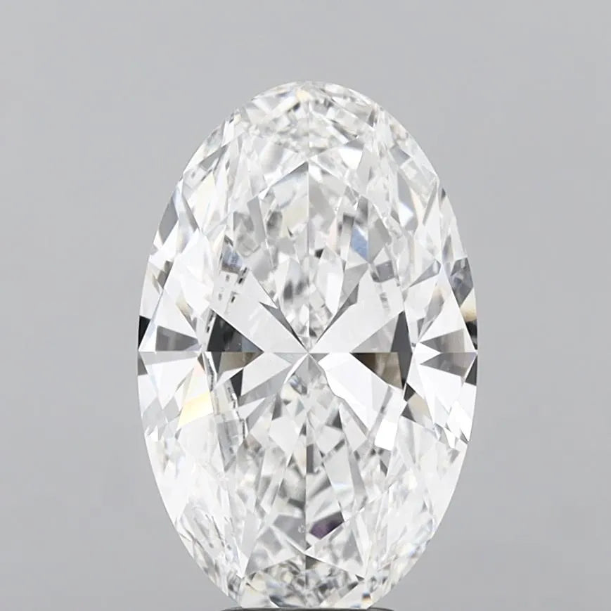5.54ct Oval Lab Grown Diamond (Colour E, Clarity VS1, IGI Certified)
