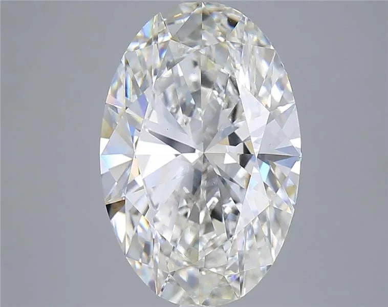 5.54ct Oval Lab Grown Diamond (Colour H, Clarity VVS2, IGI Certified)