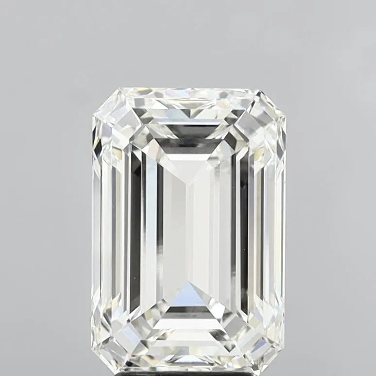 5.55ct Emerald Lab Grown Diamond (Colour G, Clarity VVS1, IGI Certified)
