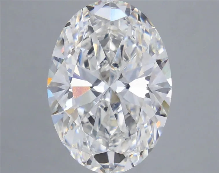5.55ct Oval Lab Grown Diamond (Colour E, Clarity VVS2, IGI Certified)