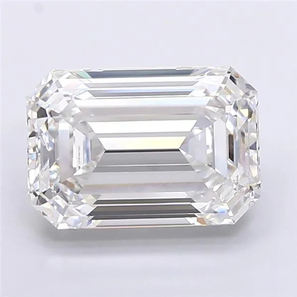 5.56ct Emerald Lab Grown Diamond (Colour E, Clarity VVS1, IGI Certified)