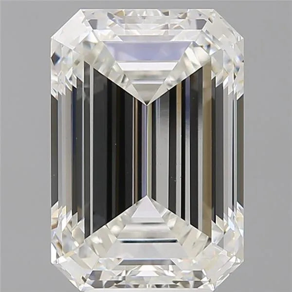 5.56ct Emerald Lab Grown Diamond (Colour F, Clarity VVS2, IGI Certified)
