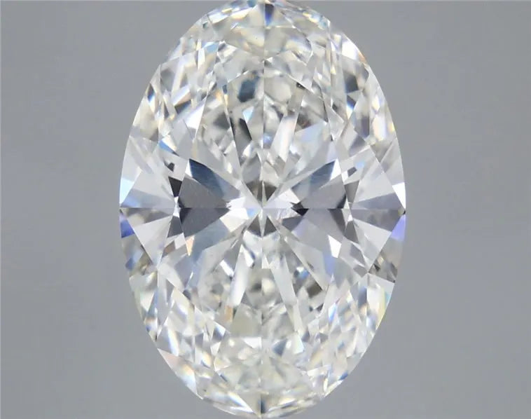 5.56ct Oval Lab Grown Diamond (Colour F, Clarity VS1, IGI Certified)