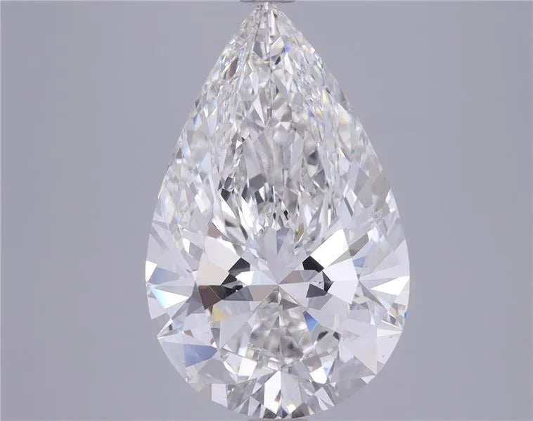 5.56ct Pear Lab Grown Diamond (Colour G, Clarity VS1, IGI Certified)