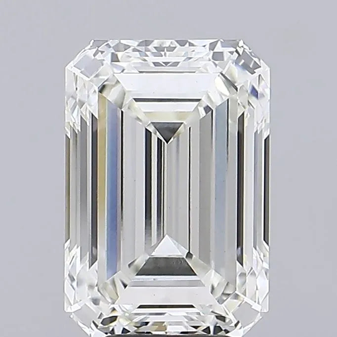 5.57ct Emerald Lab Grown Diamond (Colour G, Clarity VVS2, IGI Certified)