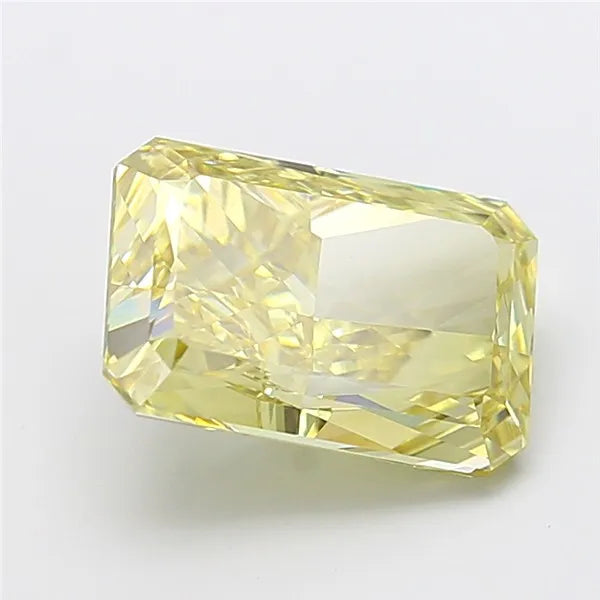 5.57ct Radiant Lab Grown Diamond (Colour Fancy Intense Yellow, Clarity VVS2, IGI Certified)