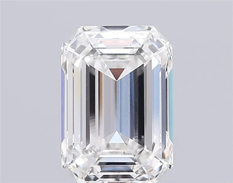 5.58ct Emerald Lab Grown Diamond (Colour F, Clarity IF, IGI Certified)