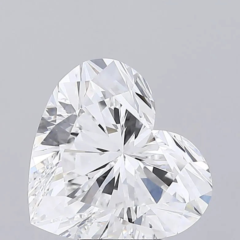 5.58ct Heart Lab Grown Diamond (Colour E, Clarity VVS2, IGI Certified)