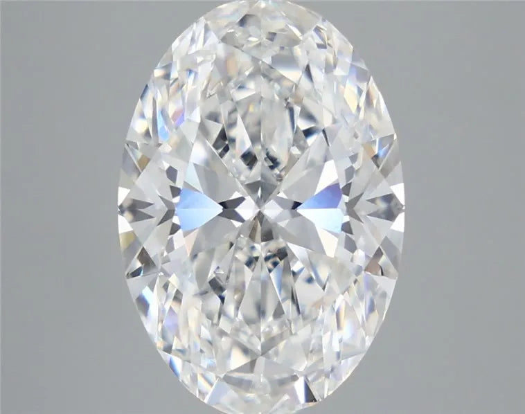 5.58ct Oval Lab Grown Diamond (Colour E, Clarity VVS2, IGI Certified)